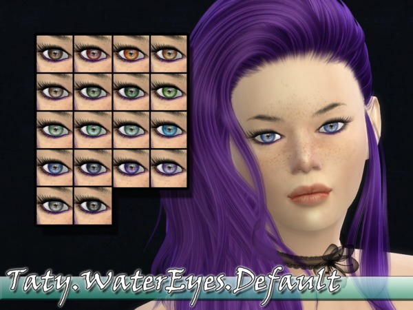Sims 4 Taty Water Eyes Default by tatygagg at TSR