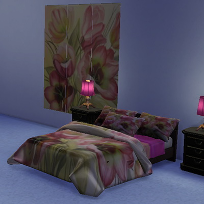 Sims 4 Fancy double bed duvet sets at Trudie55