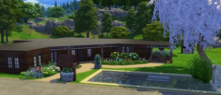 Single level Ranch home by EmpathLunabella at Mod The Sims