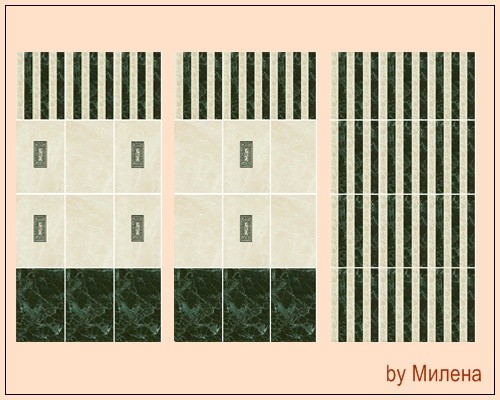 Sims 4 Classic ceramic tiles at Sims by Mulena