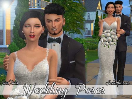 Wedding poses by siciliaforever at Sims Fans