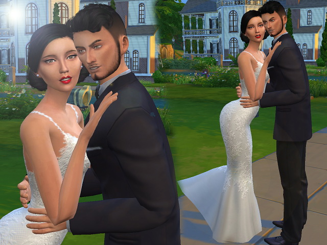 Sims 4 Wedding poses by siciliaforever at Sims Fans