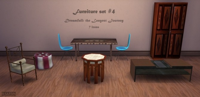 Sims 4 Furniture set nr.4 at Raizon