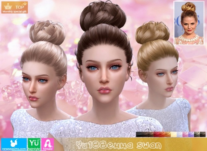 Sims 4 YU188 Emma Swan hair (PAY) at Newsea Sims 4