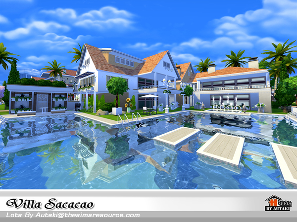Sims 4 Villa Sacacao by autaki at TSR