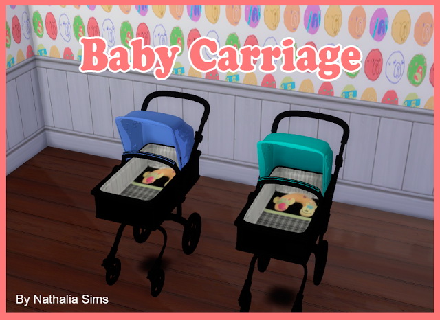 Sims 4 Baby Comfort and Carriage at Nathalia Sims