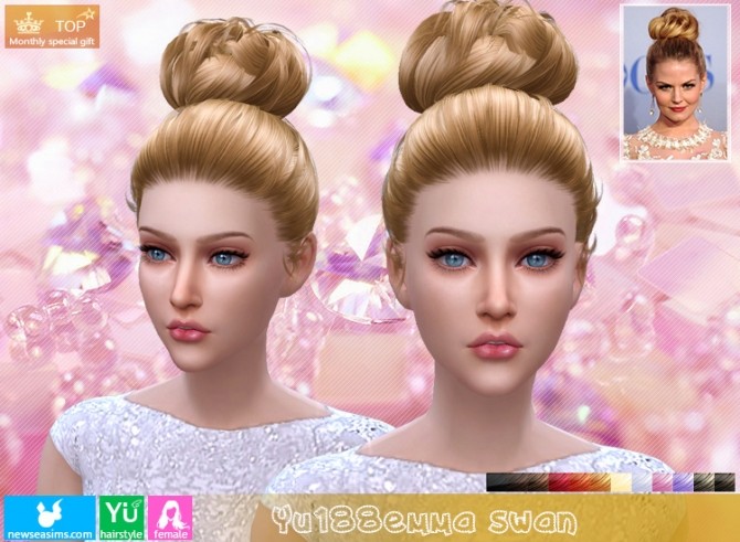 Sims 4 YU188 Emma Swan hair (PAY) at Newsea Sims 4