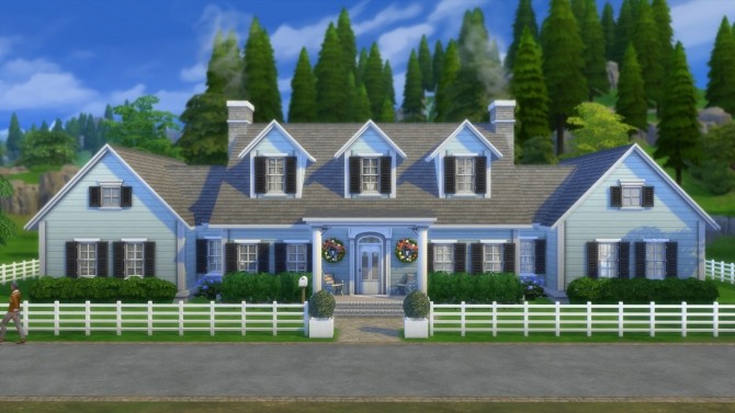 Sims 4 The Dartmoth house by pollycranopolis at Mod The Sims