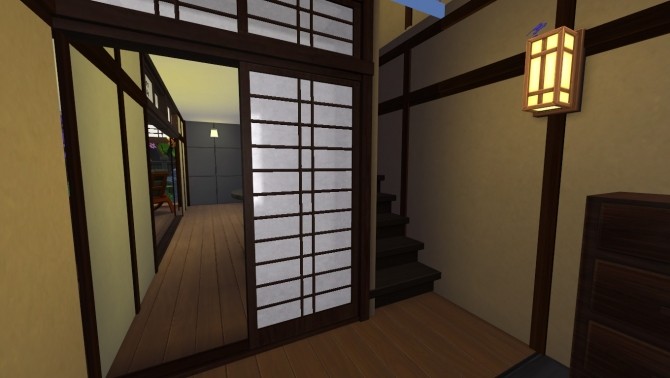Sims 4 Traditional Kyoto Machiya House by Akaichi at Mod The Sims