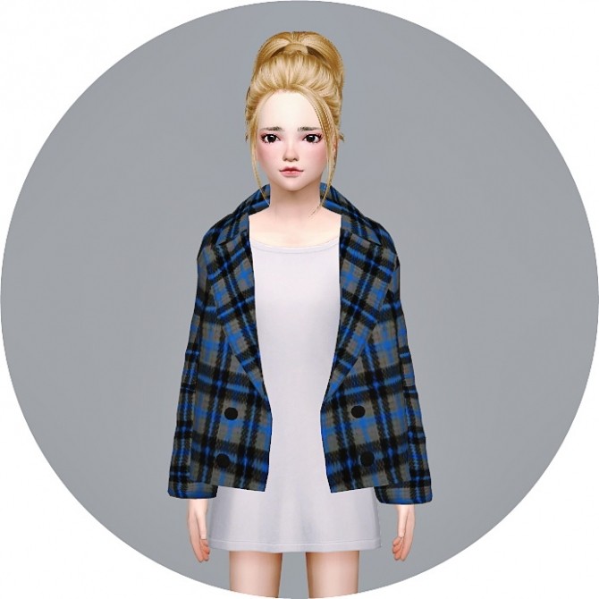 Sims 4 Child ACC Winter Coat v2 checked at Marigold