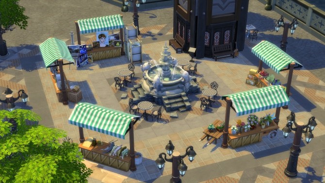 Sims 4 The Market Quarter at Jool’s Simming