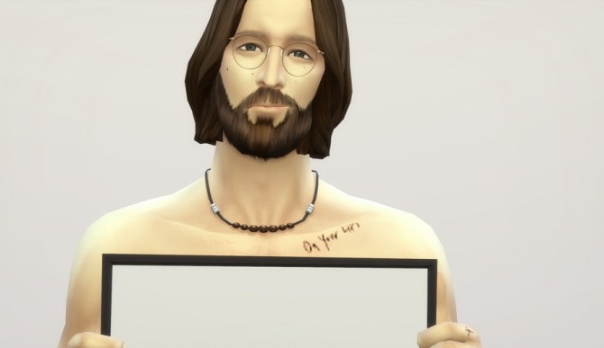 Sims 4 Profile pose at Rusty Nail