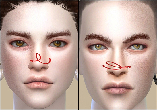 Sims 4 Face shading blusher V2 at Tifa Sims
