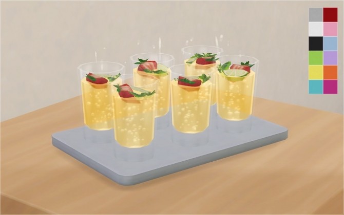 Sims 4 Simple Drink Tray at Veranka