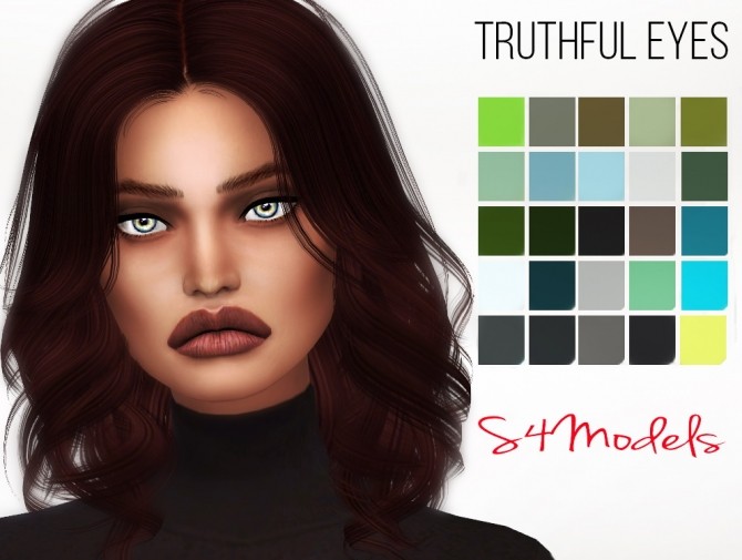 Sims 4 Truthful Eyes at S4 Models