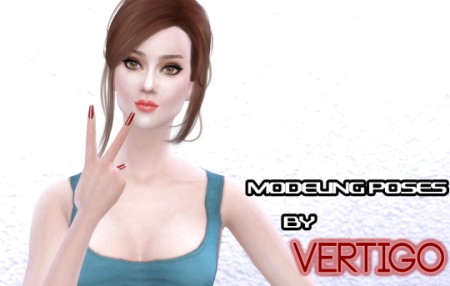 Modeling Poses V1 by Vertigo at SimsWorkshop