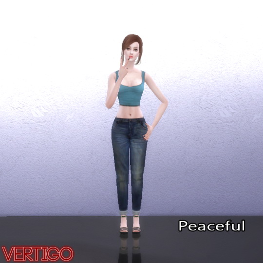 Sims 4 Modeling Poses V1 by Vertigo at SimsWorkshop