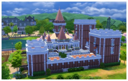 The Red Keep: History Challenge Build at SimDoughnut » Sims 4 Updates