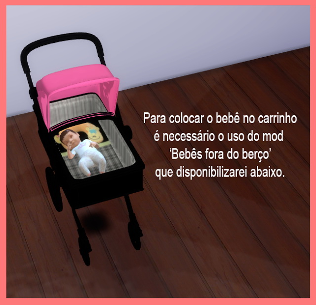 Sims 4 Baby Comfort and Carriage at Nathalia Sims