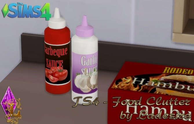 Sims 4 Food Clutter at Ladesire