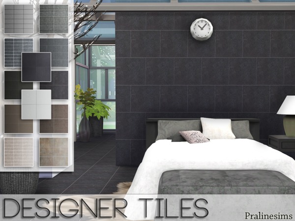 Sims 4 Designer Tiles by Pralinesims at TSR