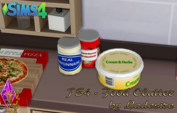 Sims 4 Food Clutter at Ladesire