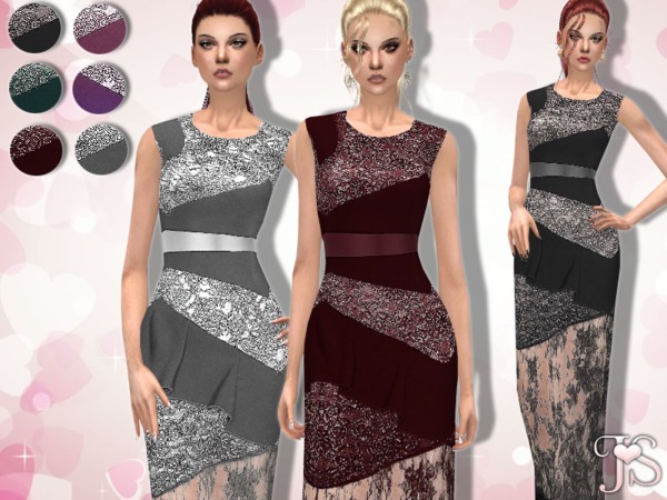 Sims 4 Just A Night Gown by JavaSims at TSR