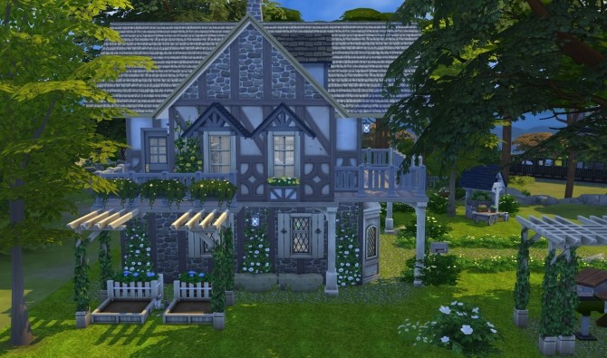 Sims 4 Tudor No.1 house at ARDA