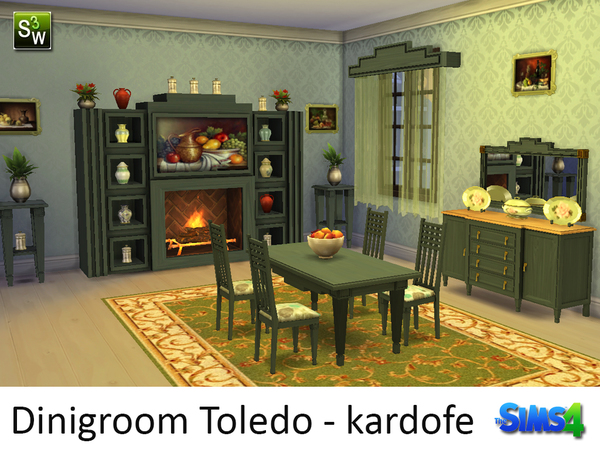 Sims 4 Dinigroom Toledo by kardofe at TSR