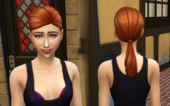 Sims 4 Ponytail Low Conversion at My Stuff