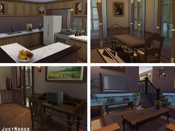 Sims 4 Nadia house by JustMoose at TSR