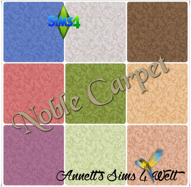 Sims 4 Noble Carpet at Annett’s Sims 4 Welt