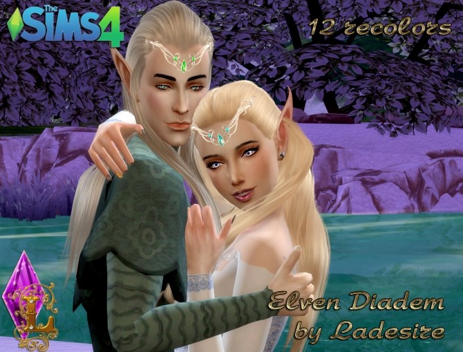 Sims 4 Elven Diadem at Ladesire