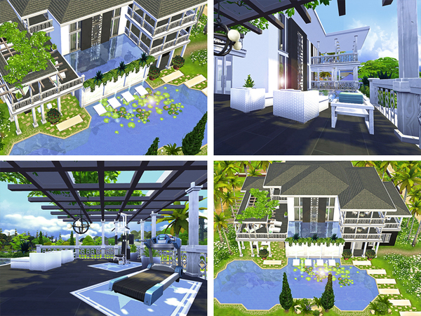 Sims 4 Irena house by Rirann at TSR