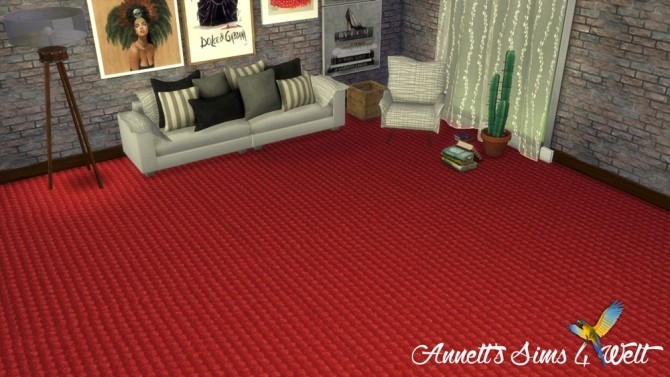 Sims 4 Powerful Carpet at Annett’s Sims 4 Welt
