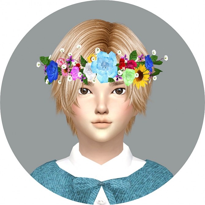 Sims 4 Child Flower Crown at Marigold