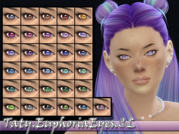 Sims 4 Taty Euphoria Eyes CL by tatygagg at TSR
