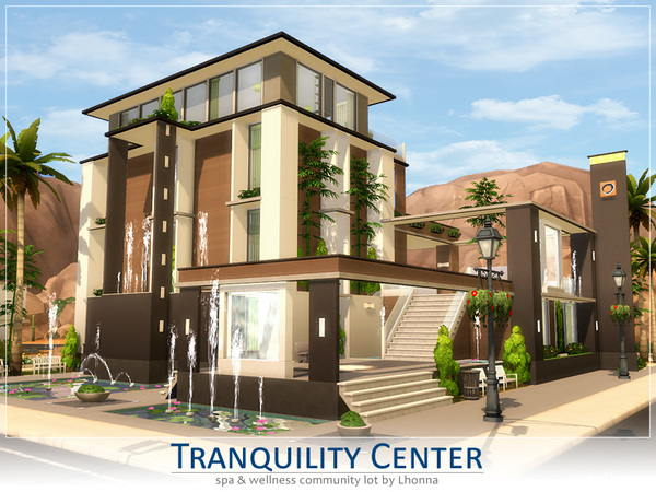 Sims 4 Tranquility Center by Lhonna at TSR