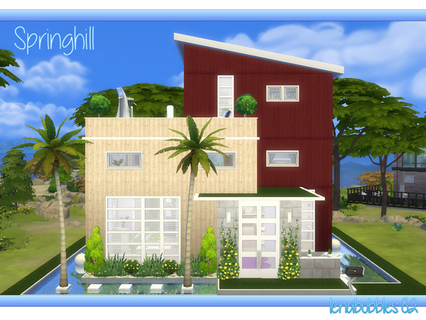 Sims 4 Springhill house by lenabubbles82 at TSR