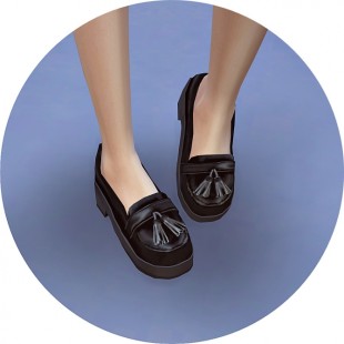 Tassel Platform Heels at Marigold » Sims 4 Updates