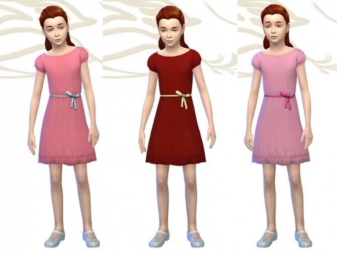Sims 4 Hoselle dress by Fuyaya at Sims Artists
