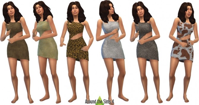Sims 4 History Challenge CC Prehistoric objects & outfits at Around the Sims 4