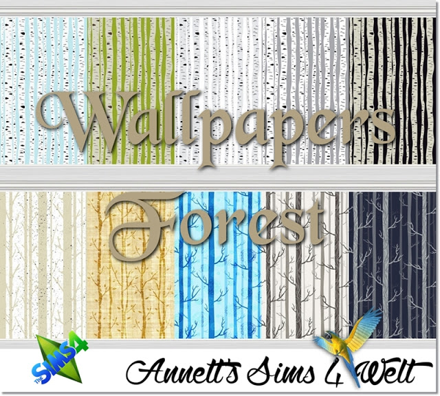Sims 4 Forest wallpapers at Annett’s Sims 4 Welt