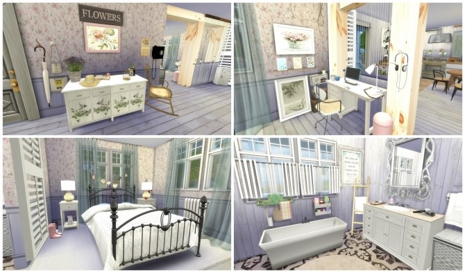 Sims 4 Little Cottage at Dinha Gamer