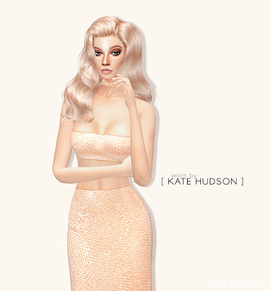 Sims 4 Golden Globes 2016 dresses at Leeloo