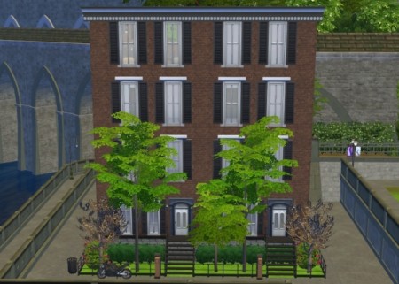 Old Urban Apartments by Akaichi at Mod The Sims