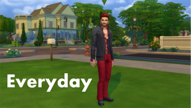 Sims 4 Meet Rhett Blackjay by Snowhaze at Mod The Sims