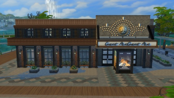 Sims 4 The Old Cinema at Jool’s Simming