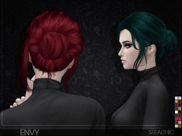 Sims 4 Envy Female Hair by Stealthic at TSR