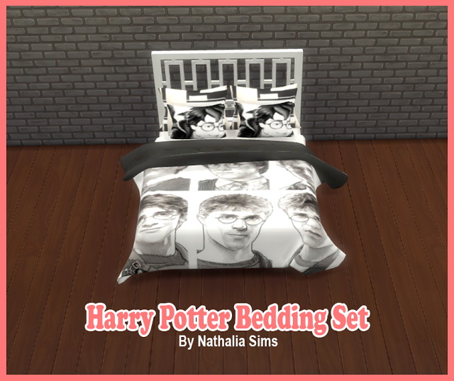 Sims 4 Harry Potter Bedding Set at Nathalia Sims